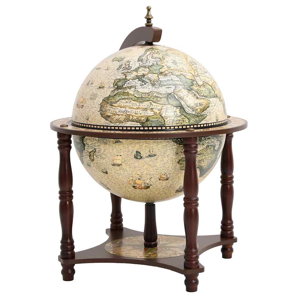 Vidaxl globebar massief eucalyptushout bruin