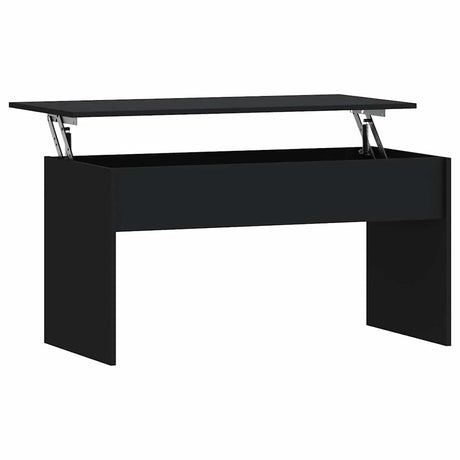 Vidaxl salontafel 102x50,5x52,5 cm bewerkt hout zwart