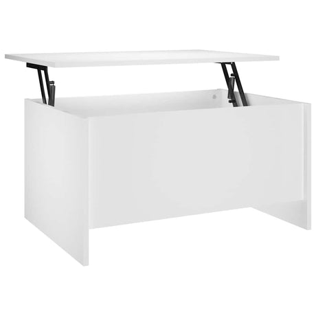 Vidaxl salontafel 80x55,5x41,5 cm bewerkt hout wit