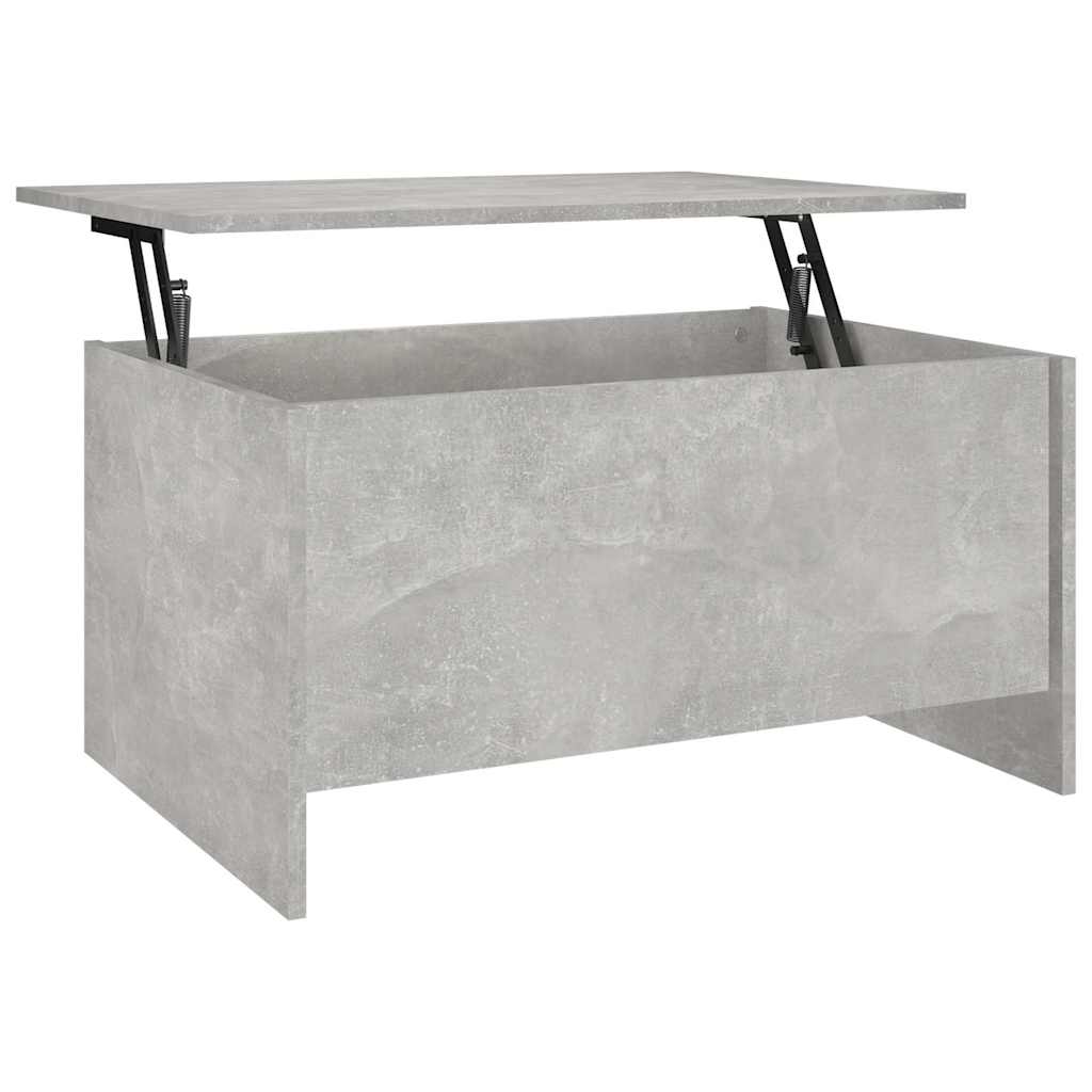Vidaxl salontafel 80x55,5x41,5 cm bewerkt hout betongrijs