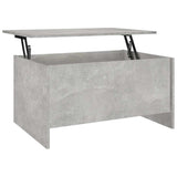 Vidaxl salontafel 80x55,5x41,5 cm bewerkt hout betongrijs
