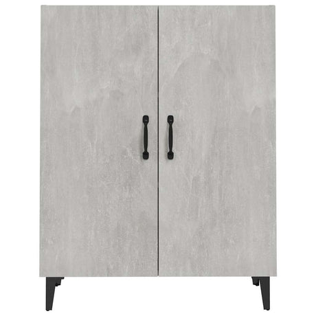 Vidaxl dressoir 70x34x90 cm bewerkt hout betongrijs