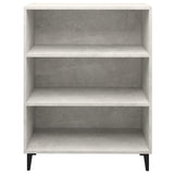 Vidaxl dressoir 69,5x32,5x90 cm bewerkt hout betongrijs
