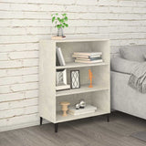 Vidaxl dressoir 69,5x32,5x90 cm bewerkt hout betongrijs