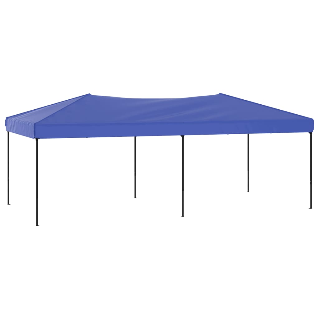 Vidaxl Partytent zložljivo 3x6 m modro