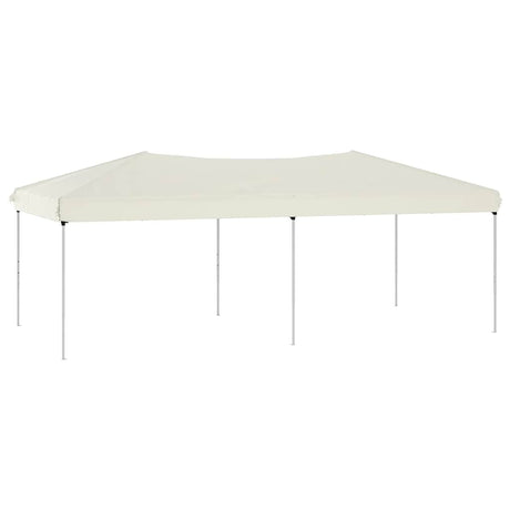 Vidaxl partytent inklapbaar 3x6 m crèmekleurig