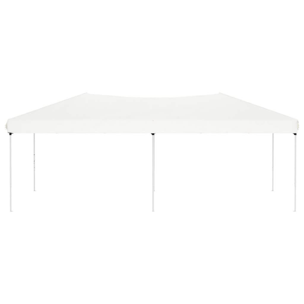 Vidaxl Partytent zložljivi 3x6 m beli