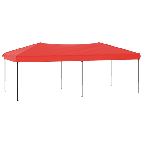 Vidaxl partytent inklapbaar 3x6 m rood