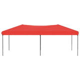 Vidaxl Partytent zložljivo 3x6 m rdeče