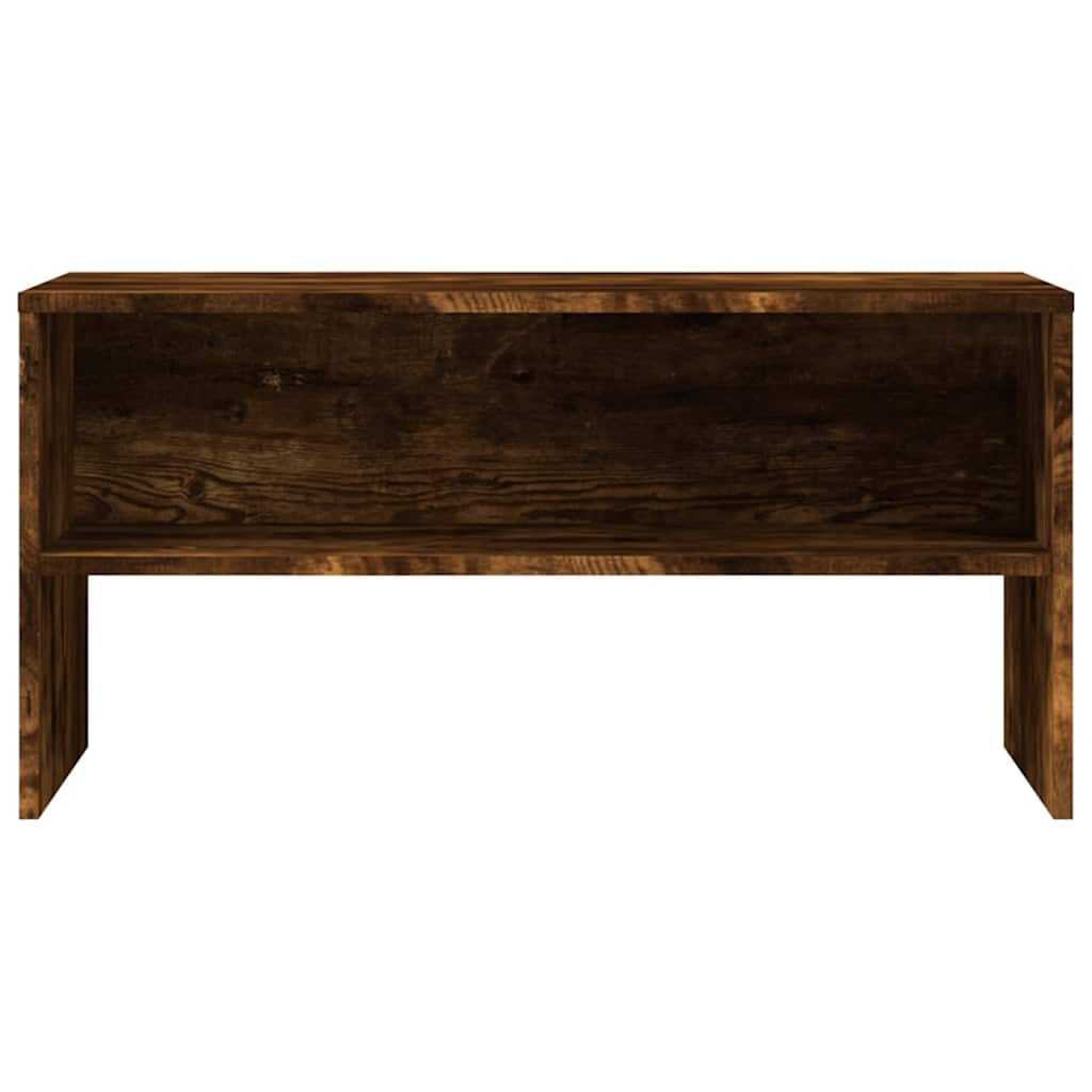 Vidaxl tv-meubel 80x40x40 cm bewerkt hout gerookt eikenkleurig