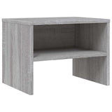 Vidaxl nachtkastjes 2 st 40x30x30 cm bewerkt hout grijs sonoma eiken