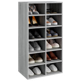 Vidaxl Shoe Rack 54x34x100.5 cm Color de roble de sonoma de madera procesada