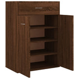 VidaXL shoe cabinet 60x35x84 cm Cut wood brown oak color