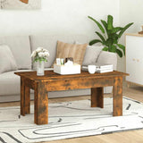 Vidaxl salontafel 100x60x42 cm bewerkt hout gerookt eikenkleurig