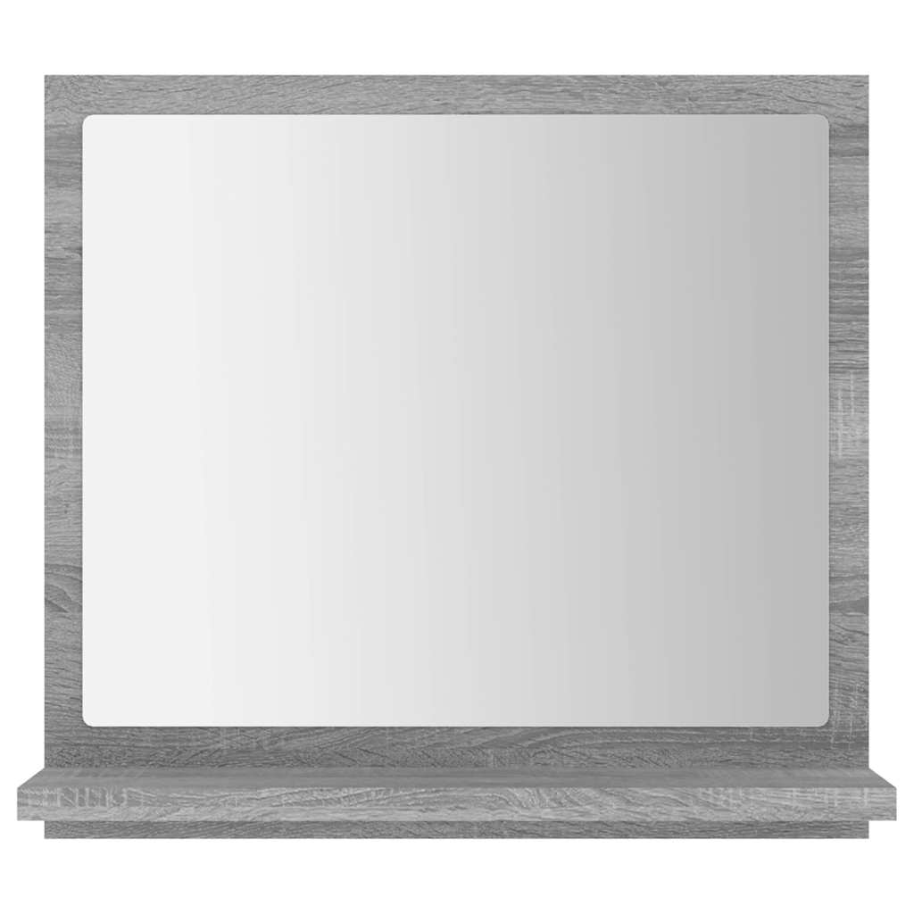 Vidaxl badkamerspiegel 40x10,5x37 cm bewerkt hout grijs sonoma eiken