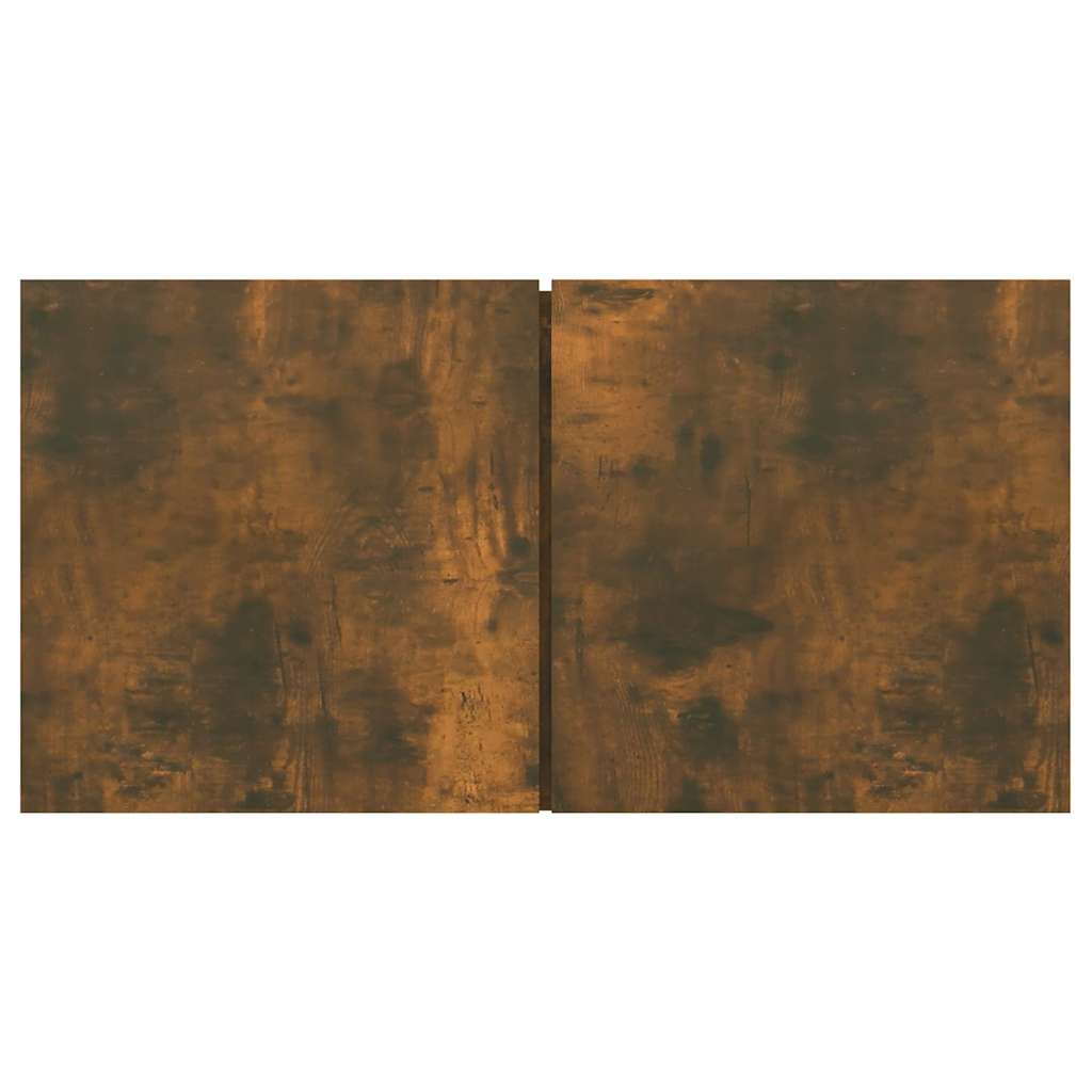 Vidaxl tv-meubel hangend 60x30x30 cm bewerkt hout gerookt eikenkleurig