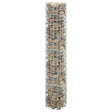Vidaxl gabion paal rond ø30x150 cm gegalvaniseerd staal