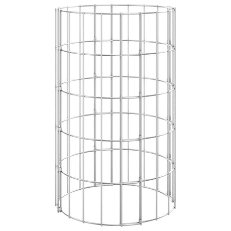 Vidaxl gabion plantenbakken 3 st rond verhoogd ø30x50 cm staal