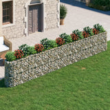 Vidaxl Gabion Fiorter ha raccolto ferro zincato 610x50x100 cm