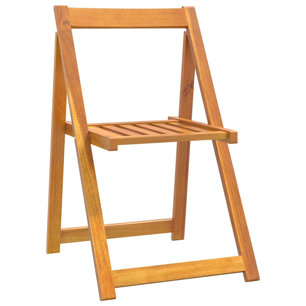 Vidaxl tuinstoelen inklapbaar 6 st massief acaciahout