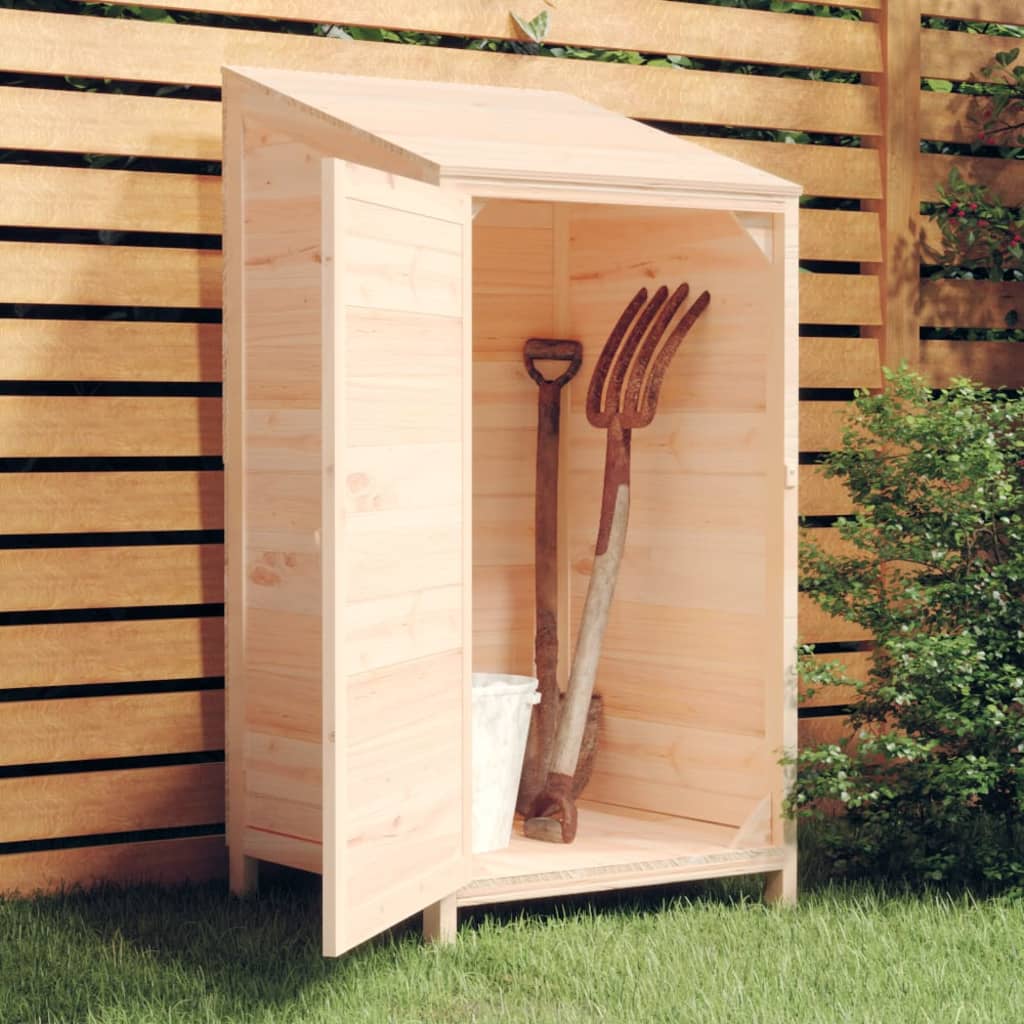 Vidaxl Garden Shed 55x52x112 cm Trden Pinewood