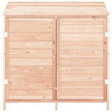Vidaxl tuinschuur 102x52x112 cm massief vurenhout