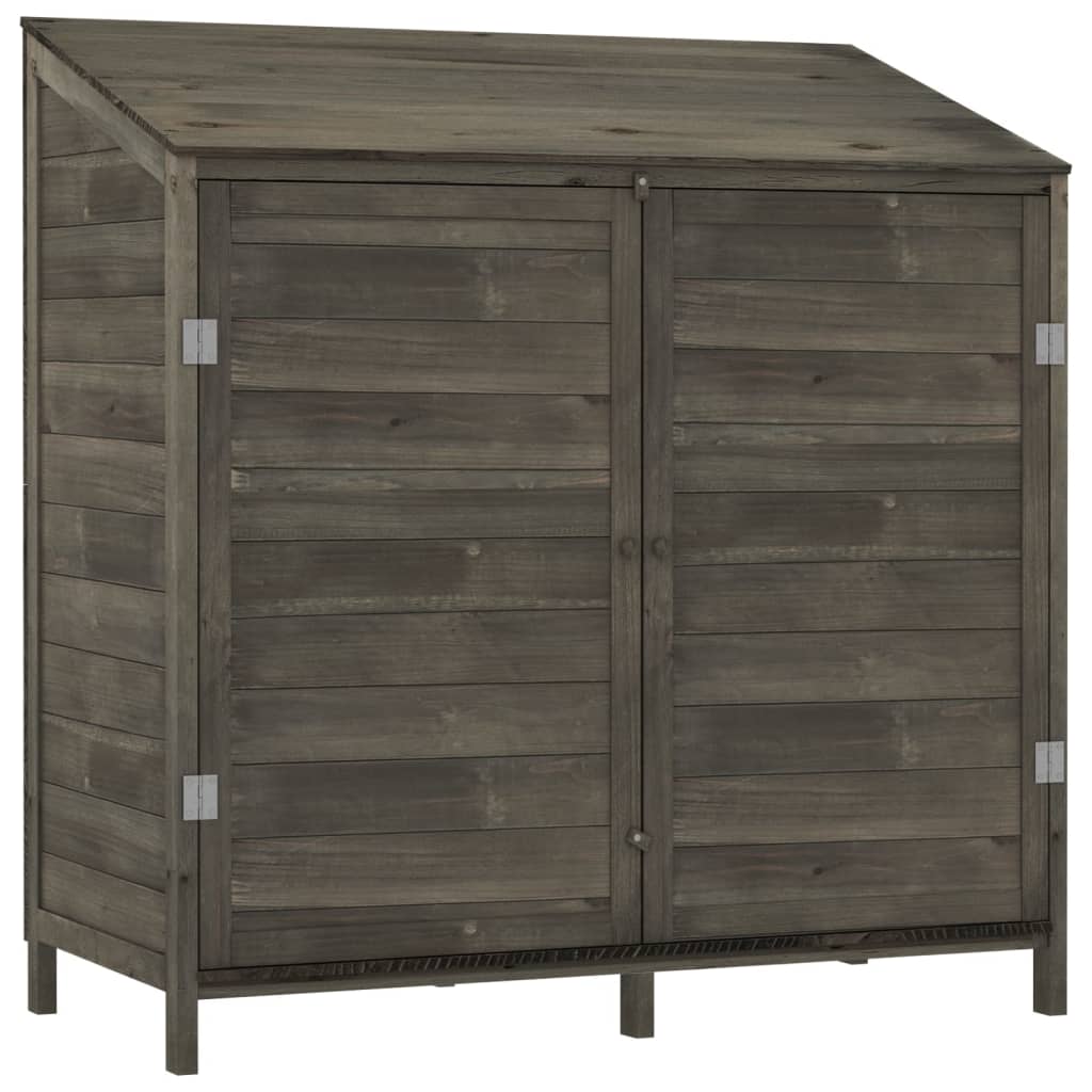 Vidaxl Garden Shed 102x52x112 cm trden borov -les antracit -barven