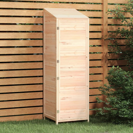 Vidaxl tuinschuur 55x52x174,5 cm massief vurenhout