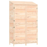 Vidaxl tuinschuur 102x52x174,5 cm massief vurenhout