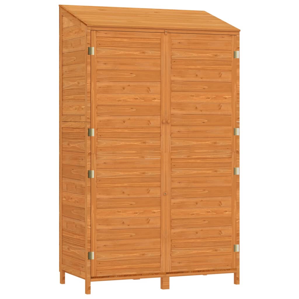 Vidaxl Garden Shed 102x52x174,5 cm trden borov rjava