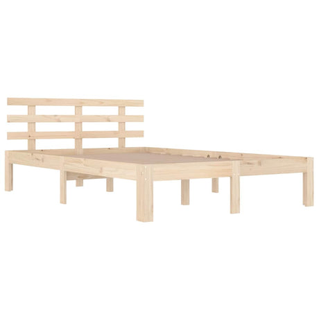 Vidaxl bedframe zonder matras massief hout 200x200 cm
