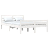 Vidaxl bedframe massief hout wit 140x200 cm