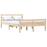 Vidaxl bedframe zonder matras massief hout 160x200 cm