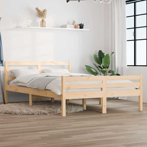 Vidaxl bedframe zonder matras massief hout 160x200 cm