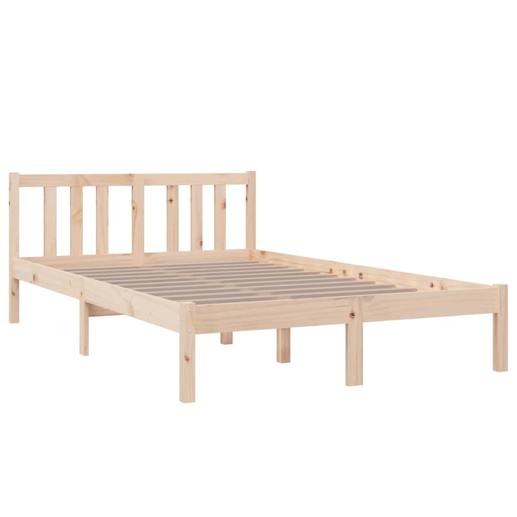 Vidaxl bedframe zonder matras massief hout 120x200 cm