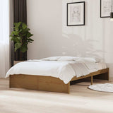 Vidaxl bedframe massief hout honingbruin 120x190 cm