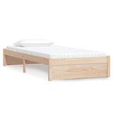 Vidaxl bedframe massief hout 90x200 cm
