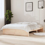 Vidaxl bedframe zonder matras massief hout 140x200 cm