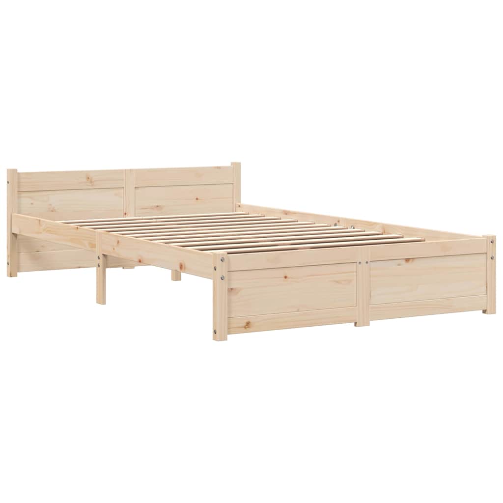 Vidaxl bedframe zonder matras massief hout 120x200 cm