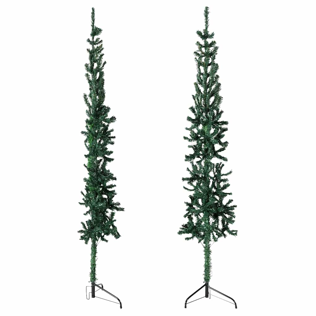 Vidaxl Kunstkerstboom metà con verde standard stretto 120 cm