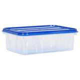 Vidaxl food storage containers 5 st with lids polypropene