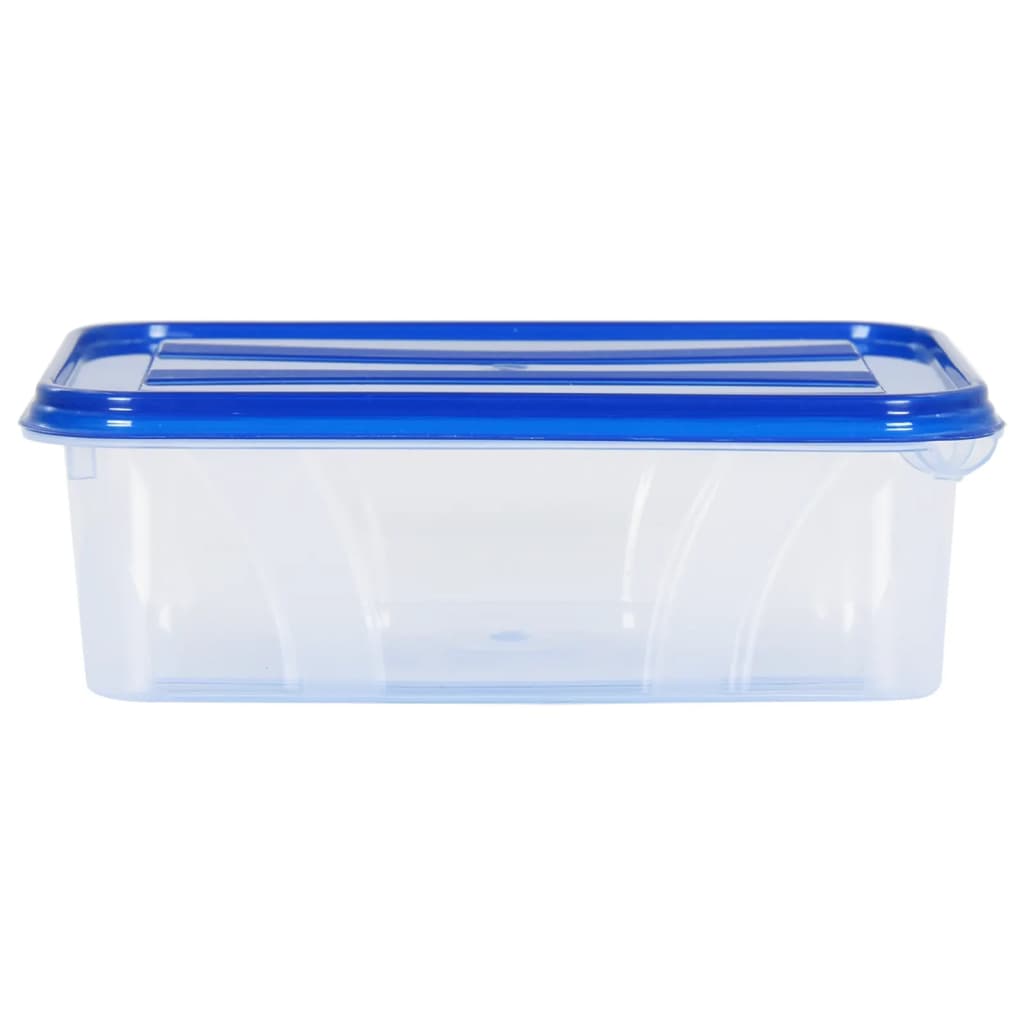 Vidaxl food storage containers 5 st with lids polypropene