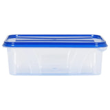 Vidaxl food storage containers 5 st with lids polypropene