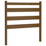 Vidaxl hoofdbord 106x4x100 cm massief grenenhout honingbruin