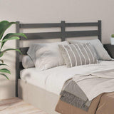 Vidaxl hoofdbord 166x4x100 cm massief grenenhout grijs