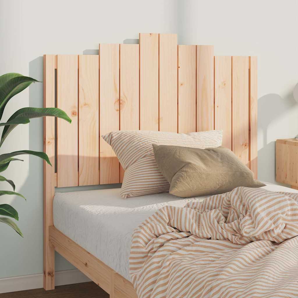 Vidaxl hoofdbord 106x4x110 cm massief grenenhout