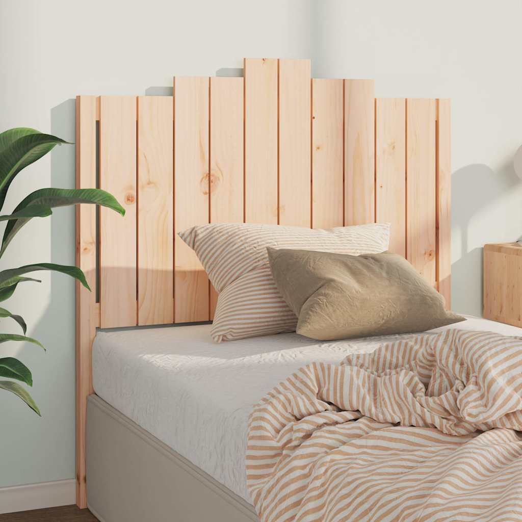 Vidaxl hoofdbord 106x4x110 cm massief grenenhout