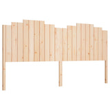 Vidaxl hoofdbord 206x4x110 cm massief grenenhout