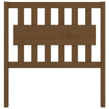 Vidaxl hoofdbord 95,5x4x100 cm massief grenenhout honingbruin