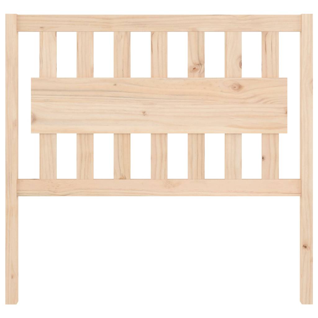Vidaxl hoofdbord 105,5x4x100 cm massief grenenhout